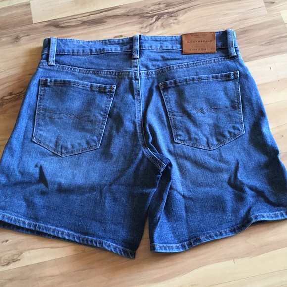 Lucky Brand The Roll Up Jean Short Sz 27 - Picture 4 of 11